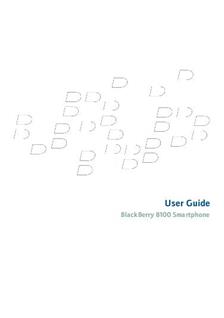Blackberry Pearl 8100 manual. Tablet Instructions.